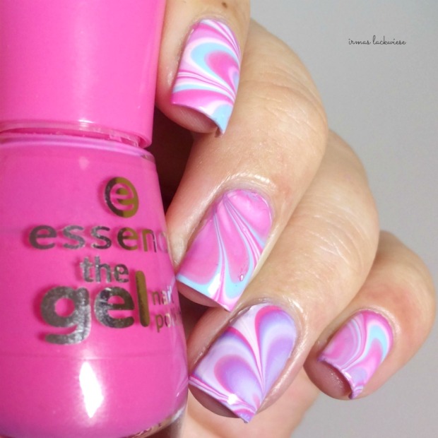 beauty2k white + water marble nail art with essence (7)